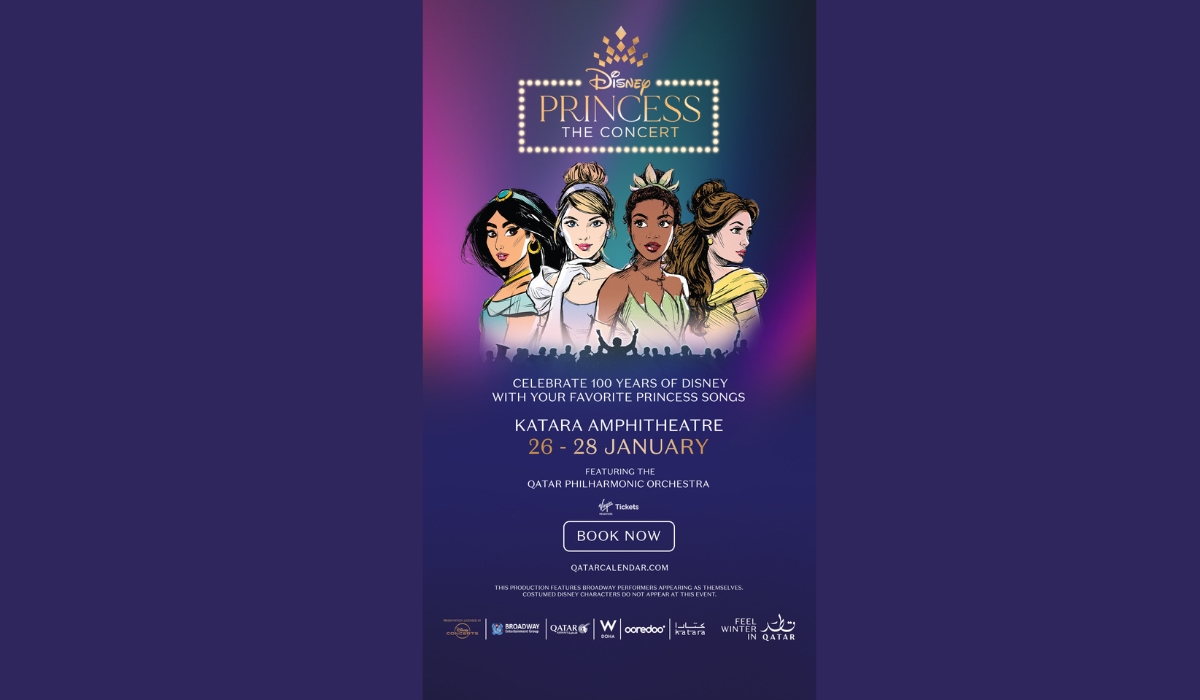 Disney Princess - The Concert to Perform with the Qatar Philharmonic Orchestra